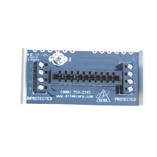 Ditek SINGLE MODULE BASE FOR 2MHLP, SERIES SNAPTRACK-TYPE, 458011 - main